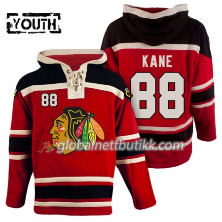 Chicago Blackhawks Patrick Kane 88 Rød Sawyer Hooded Sweatshirt - Barn
